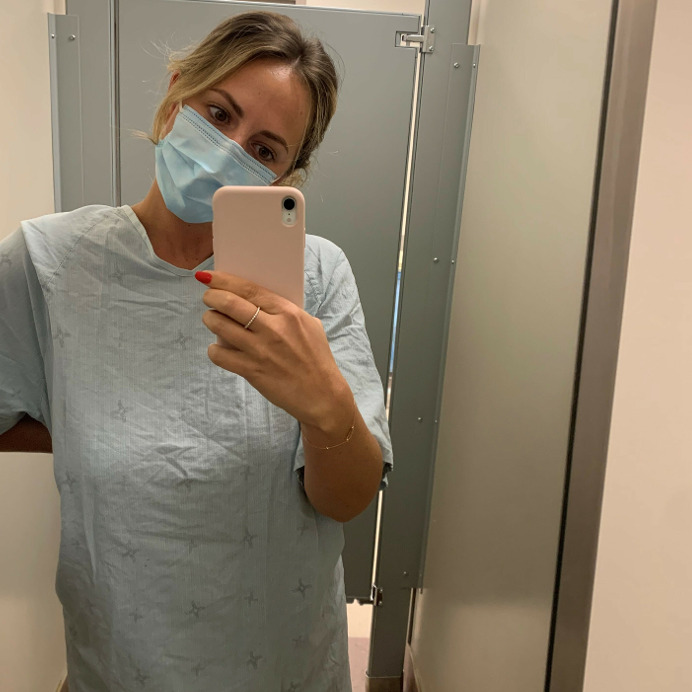 To the Girl Standing in The Blue Hospital Gown, Part 1